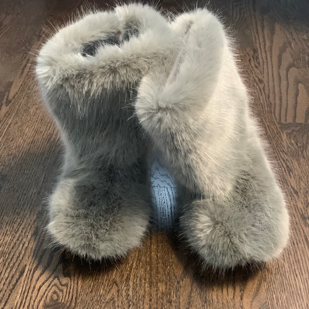 big, fluffy slippers